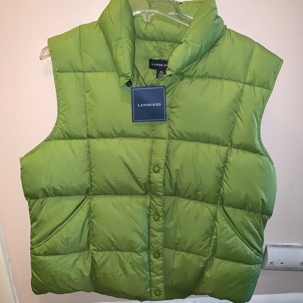 Lands End Puffer Vest